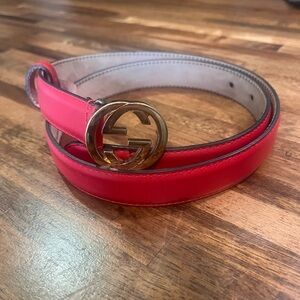 GUCCI BUCKLE LEATHER